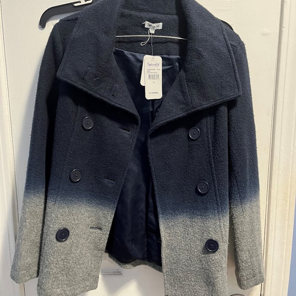 Women's Splendid Coat with Button Front; Size 12